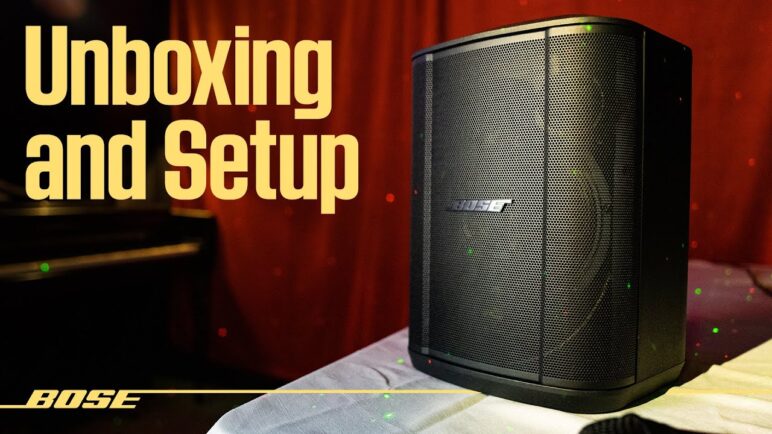 Bose S1 Pro+ – Unboxing and Setup