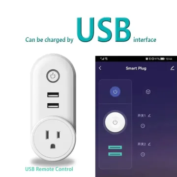 Chytrá zásuvka s USB konektory AliExpress