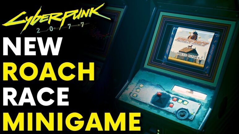 Cyberpunk 2077 - New Roach Race Minigame | Free DLC |  Patch 1.6