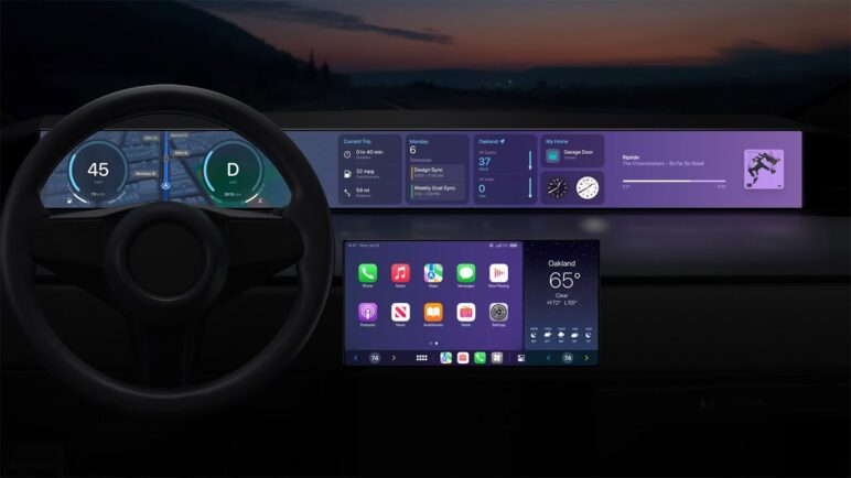 De volgende generatie Apple Carplay (2023 - iOS 16)