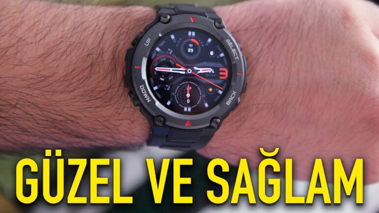 DÜNYADA İLK! Amazfit T-Rex Pro akıllı saat karşınızda