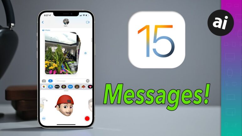 Everything NEW with Messages in iOS 15! Photos & Shared With You!