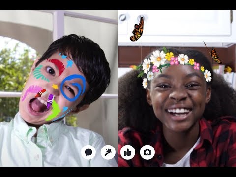 Facebook Messenger Kids Demo Video