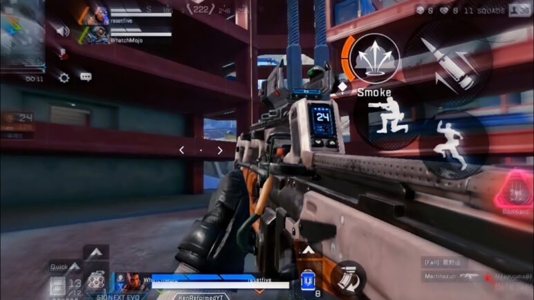 Flatline go brrrr... Unedited Apex Legends Mobile Gameplay 60 FPS