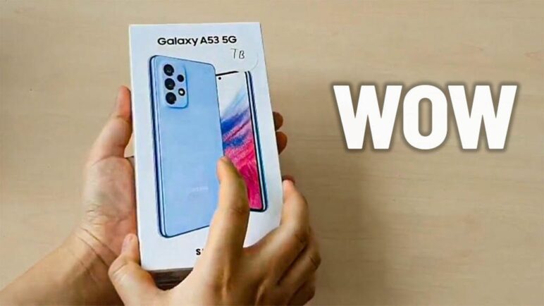 Galaxy A53  - Full Unboxing / NO Charger