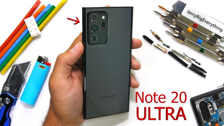 Galaxy Note 20 Ultra Durability Test - What is 'Victus' Glass?