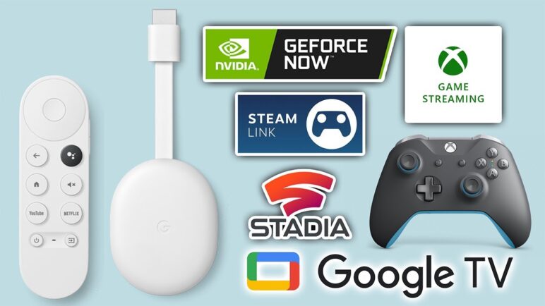 Game Streaming & Cloud Gaming On The New Chromecast With Google TV