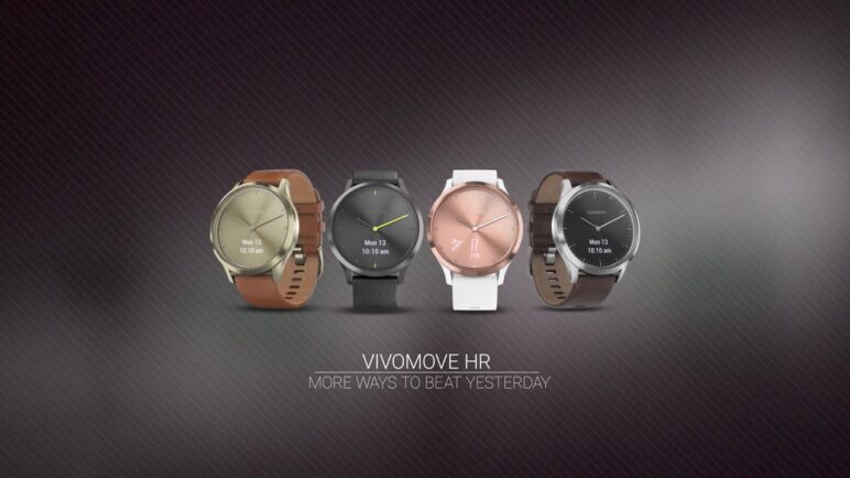 Garmin vívomove HR: Fashionably Fit Is Just a Tap Away