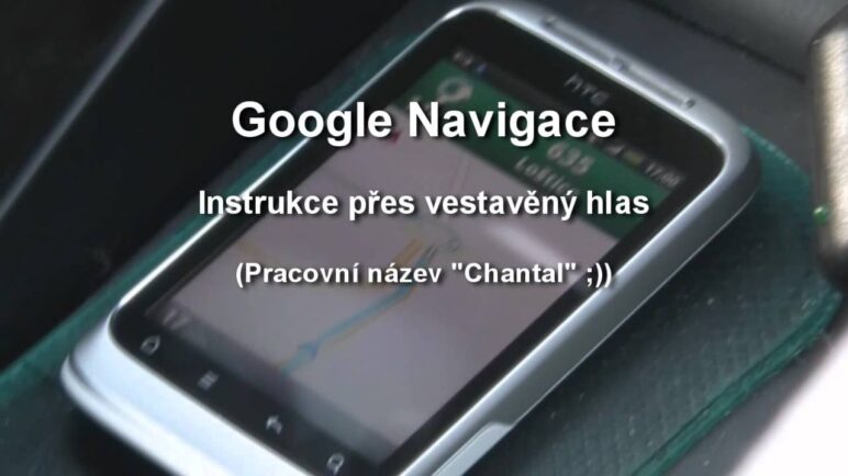 Google Navigace - porovnání vestavěného hlasu a TTS syntézy