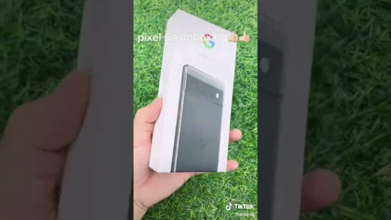 Google Pixel 6a Unboxing-Video