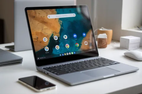 Google PixelBook AI koncept