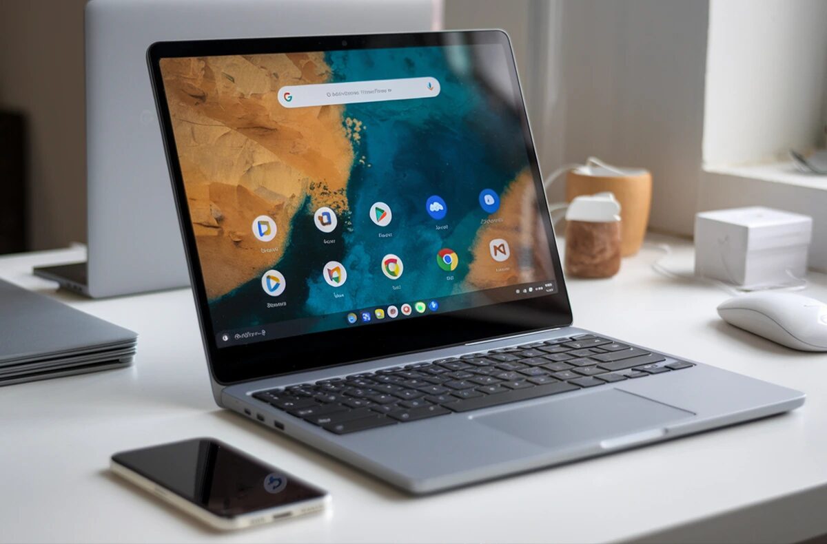 Google PixelBook AI koncept