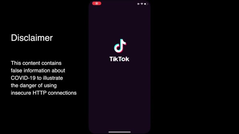 Hacking TikTok to Show Fraudulent Videos (DNS Attack)