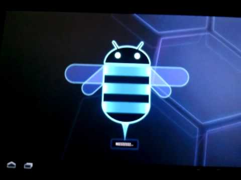 Honeycomb easter egg on the Xoom