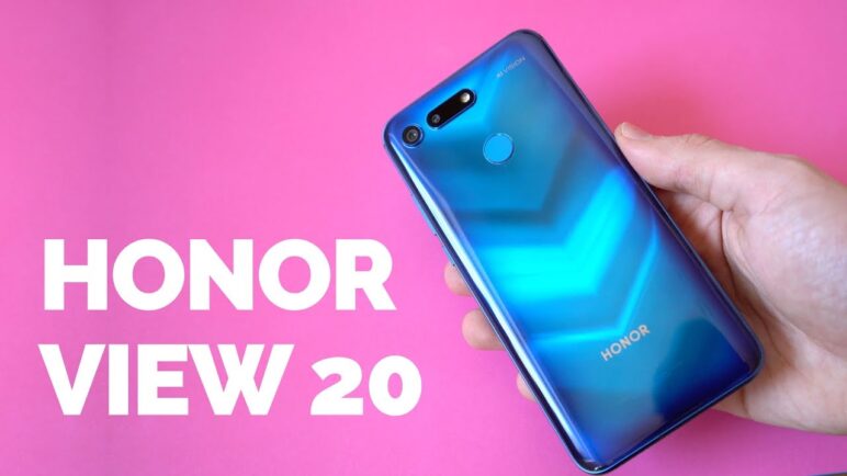 Honor View 20 s průstřelem v displeji - první pohled