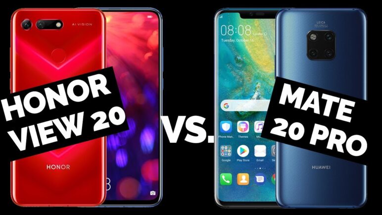 Honor View 20 vs Huawei Mate 20 Pro - Antutu Benchmark - SvetAndroida.cz