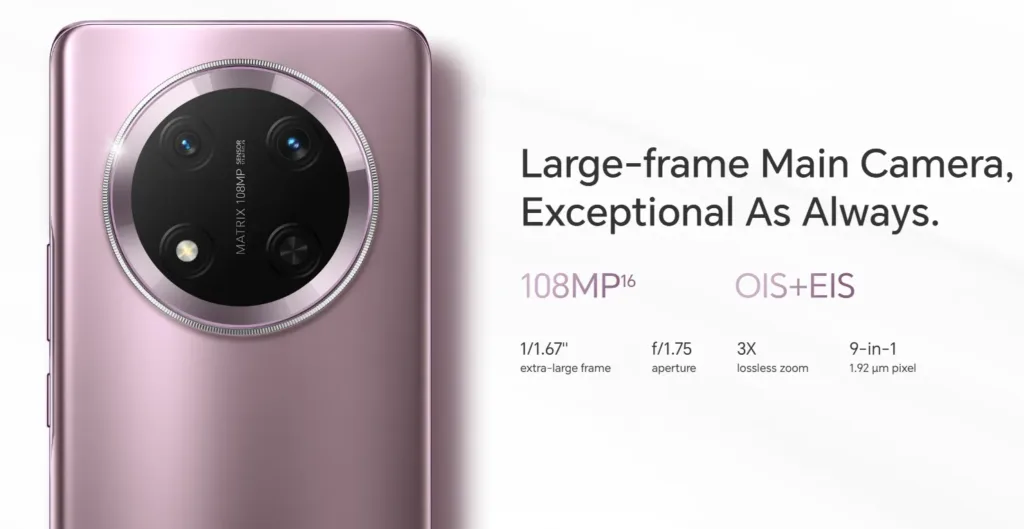 Honor X9c cameras