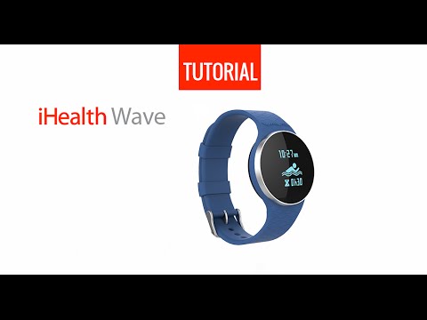 How to unpack and first use the connected bracelet iHealth Wave