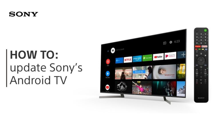 HOW TO: update Sony's Android TV