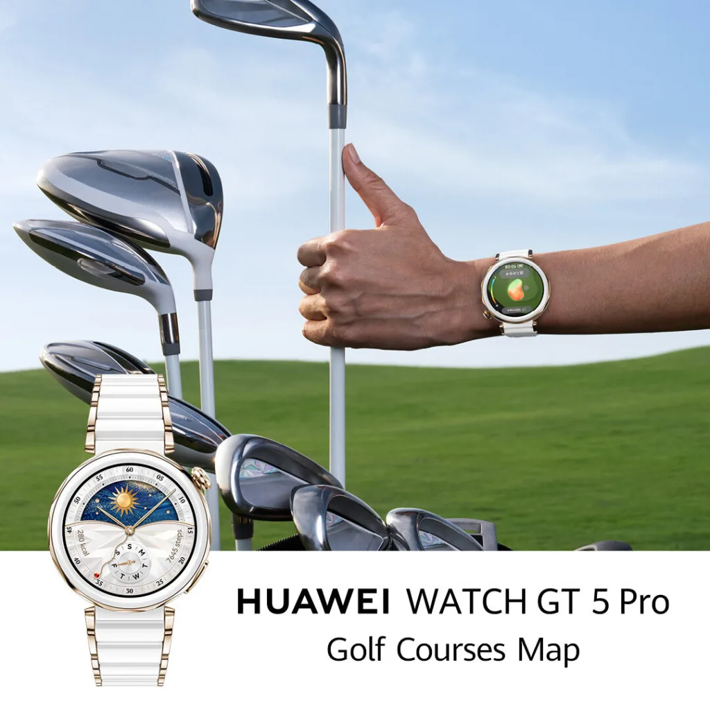 huawei watch gt5 pro golf