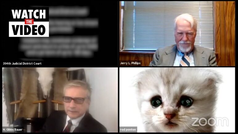 "I'm not a cat": Lawyer struggles with cat filter during Zoom court hearing