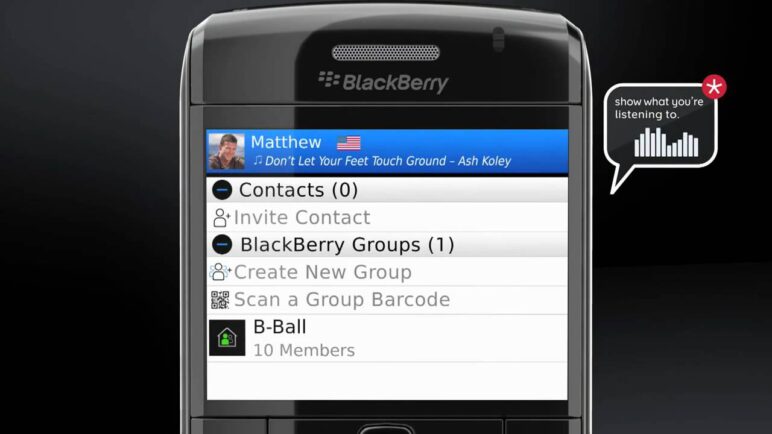 Introducing BlackBerry Messenger