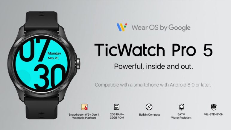 Introducing TicWatch Pro 5