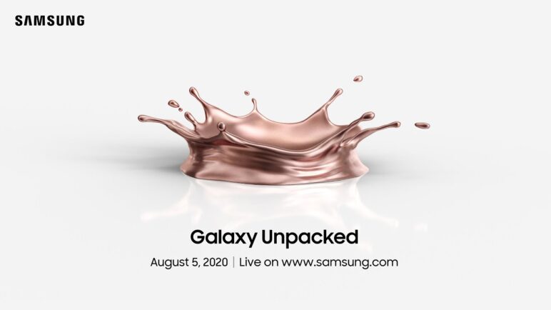 [Invitation] Samsung Galaxy Unpacked 2020