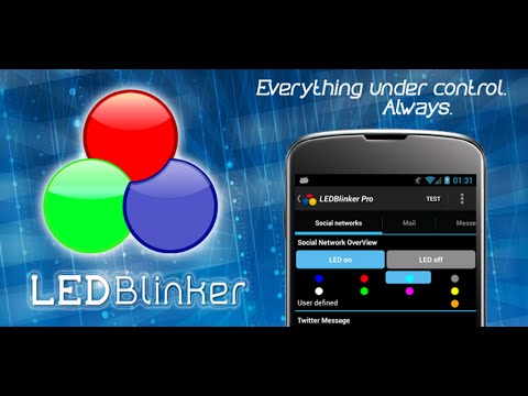 LED Blinker Notifications 6.0 (English Video)