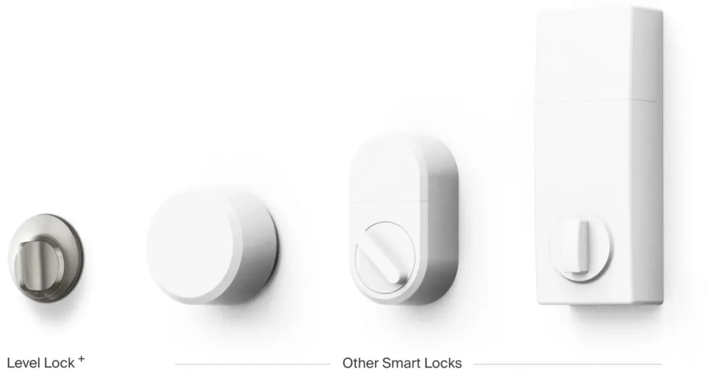 The Level Lock+ smart lock beats the competition. It supports Matter and looks great