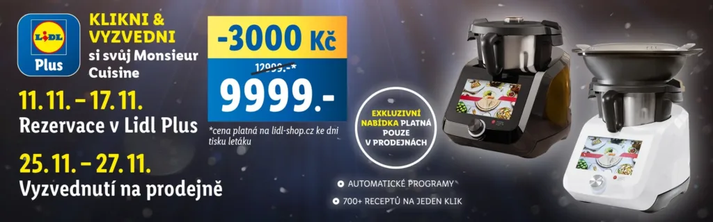 LIDL sleva na kuchyňského robota