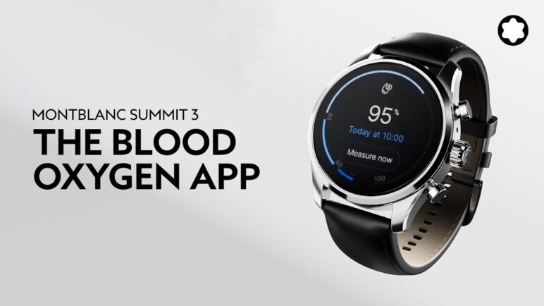 Montblanc Summit 3 Smartwatch | How to use the Blood Oxygen App