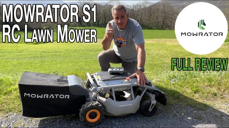 MOWRATOR S1 Remote Control Lawn Mower | Full Review