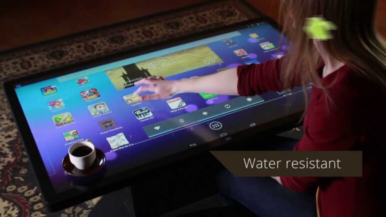 Multitouch Coffee Table with Android