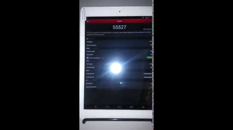 Onda V989 breaks Antutu World record 55527 points Allwinner A80 Octa-Core PowerVR G6230 !