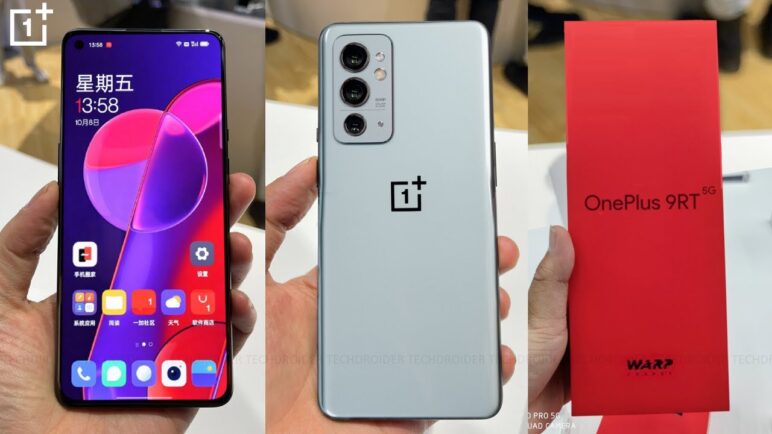 OnePlus 9RT OFFICIAL - Snapdragon 888 5G + Warp Charge 65T