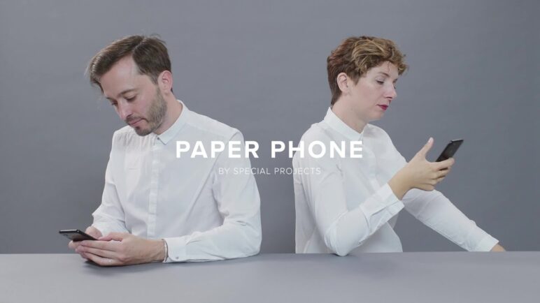 Paper phone - A printable Paper Phone which helps you take a break away from your digital world