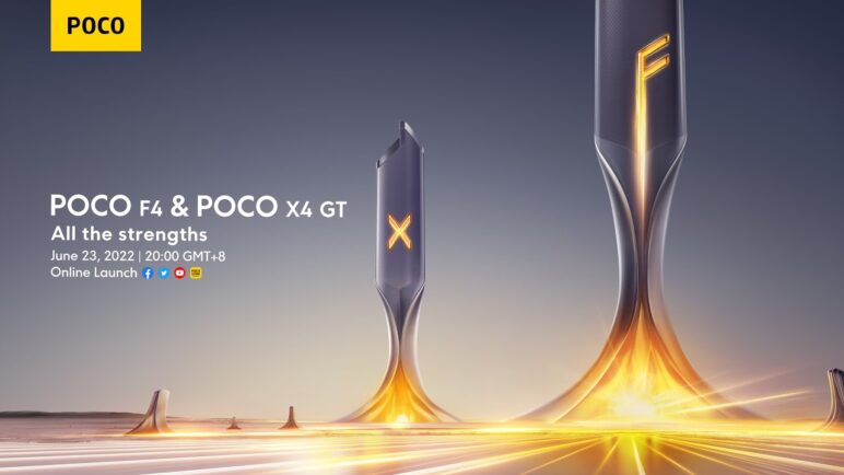 POCO F4 & POCO X4 GT Global Launch Event