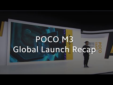 【Recap】POCO M3 Global Launch Event in 12 mins