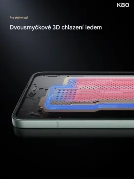 redmi k80 chlazení