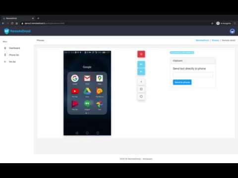 RemoteDroid - demo