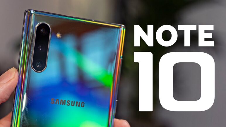 Samsung Galaxy Note 10 📱 první pohled