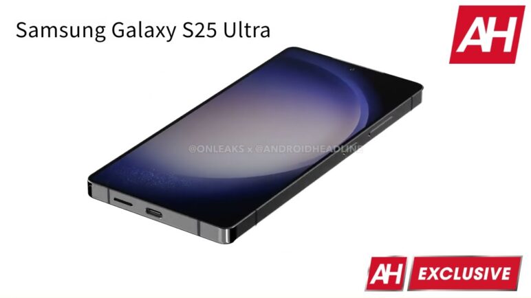 Samsung Galaxy S25 Ultra Render - Android Headlines