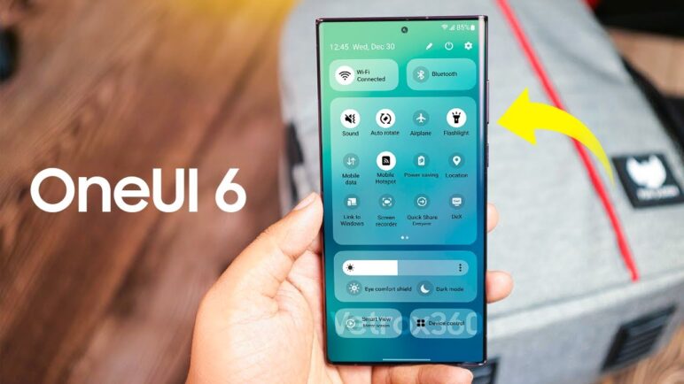 Samsung One UI 6 FIRST LOOK - 6 New Changes