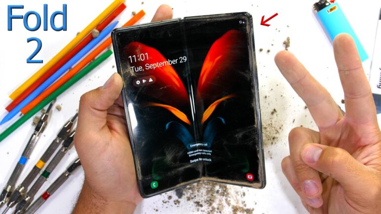 Samsung Z Fold 2 Durability Test! - Does 2 STILL Scratch at 2?!