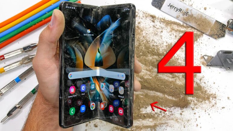 Samsung Z Fold 4 Durability Test! - Samsung says its 'Unbreakable'?!