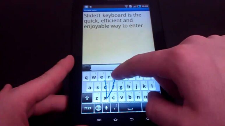 SlideIT keyboard - Make It Easy To Write