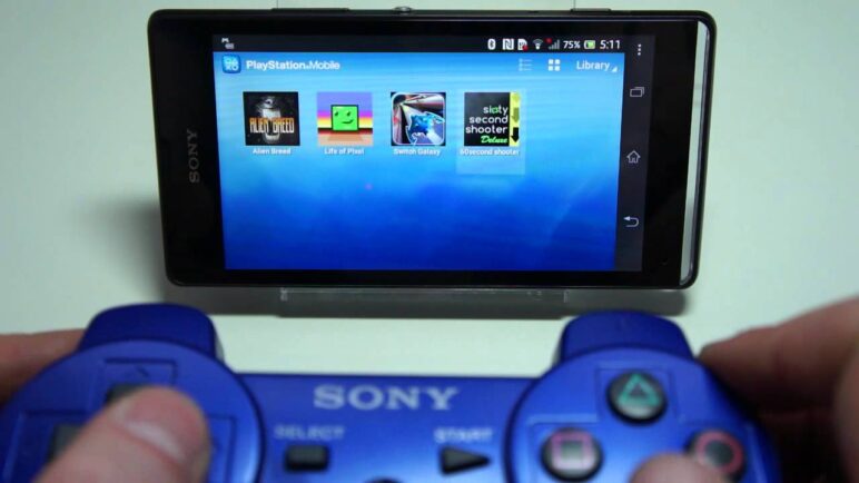 Sony Playstation DUALSHOCK 3 Software for Xperia Smart Phones