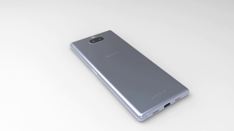 Sony Xperia XA3 CAD Renders 360 Degree Video