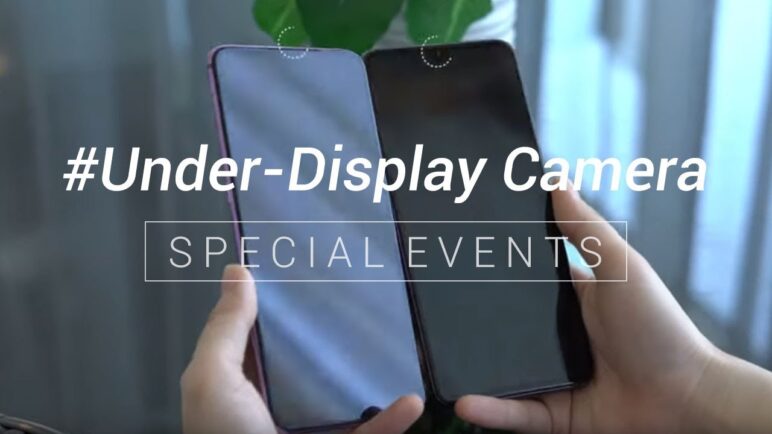 The Future:  Under-Display Camera